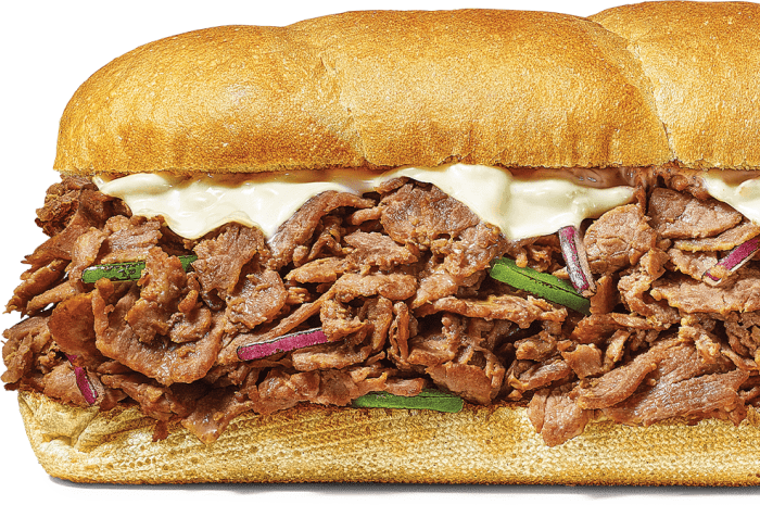 Subway steak egg and cheese nutrition