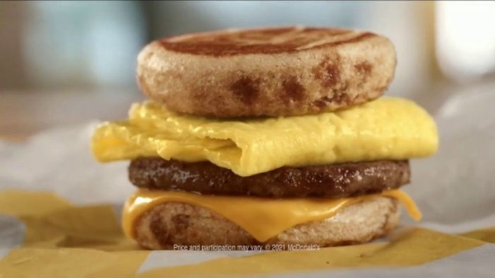 Sausage egg cheese mcgriddle nutrition facts