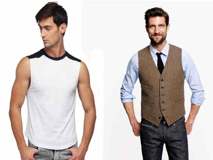 Fashion vest mens