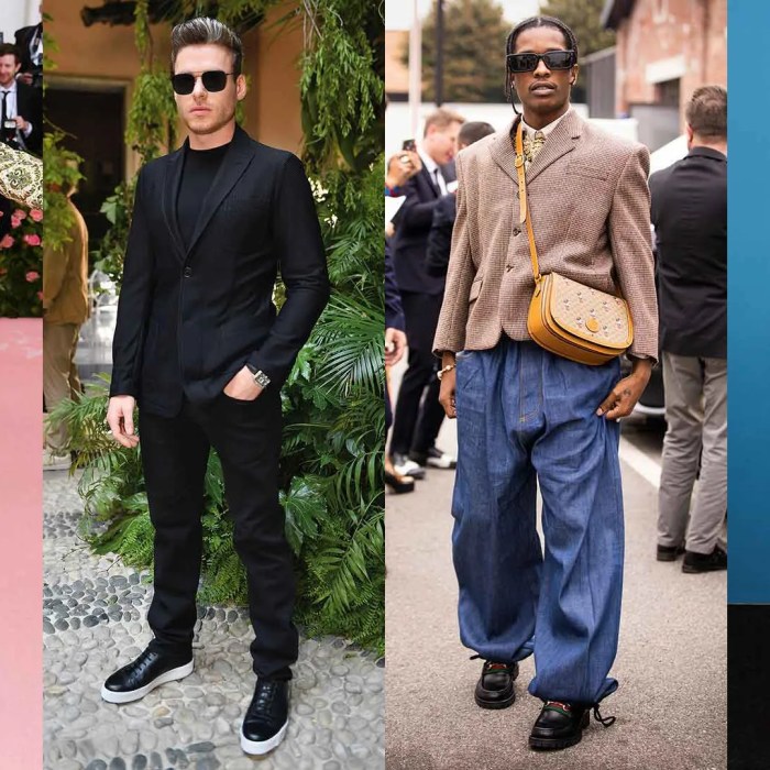 Men's hollywood fashion