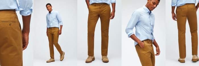 Mens fashion khaki