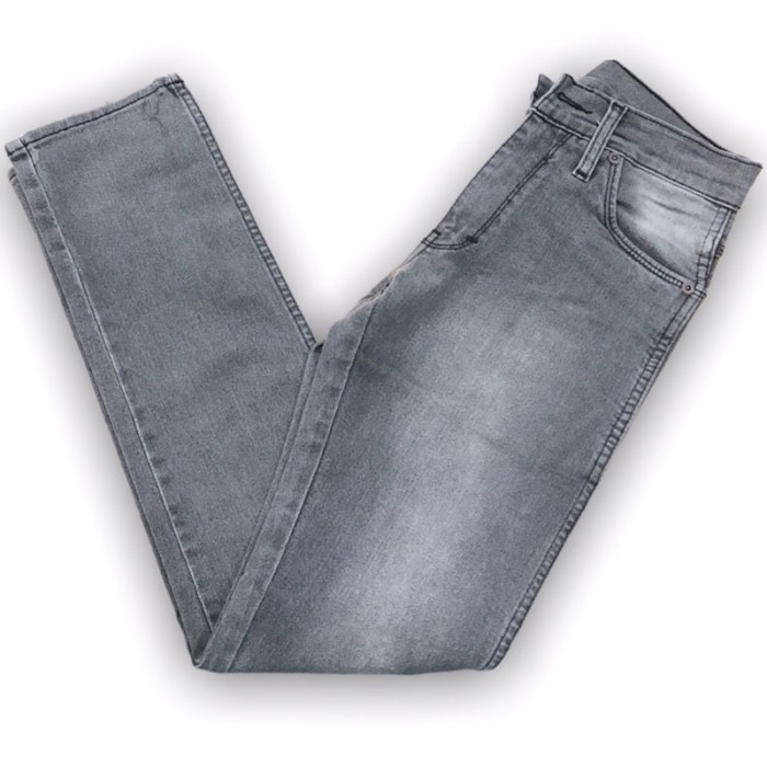 Gray jeans mens fashion