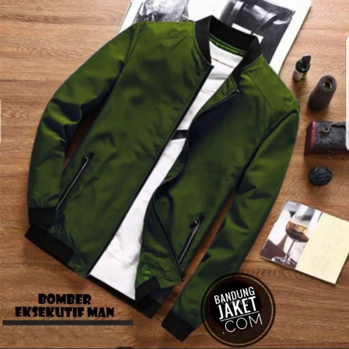 Bomber jacket fashion men